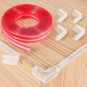 3m Pr&eacute;-Adh&eacute;sif Protection Meuble B&eacute;b&eacute;,Coin De Table Protection Bebe Silicone Transparent Protection Table Bebe Avec 4 Protection Angle Bebe - Neuf