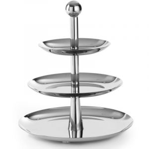 Pr&eacute;sentoir &Agrave; G&acirc;teaux &Eacute;tag&eacute; Pour Biscuits Et Pralines, Pliable En 3 &Eacute;tapes - Hendi 429914 - Neuf