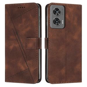 Coque de protection a rabat en cuir PU souple pour Motorola Edge 50 Fusion - Neuf
