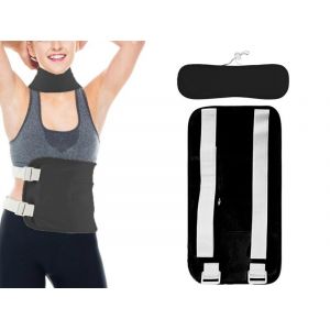 Ensemble De Compresses Pour La Taille Et Le Cou &Agrave; L'huile De Ricin - Compresses R&eacute;utilisables Pour Le Bien-&Ecirc;tre - Neuf