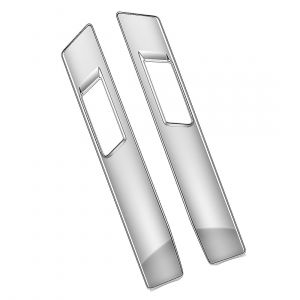 2pcs Abs Silver Plating Lift Switch Bouton Couverture Panneau Garniture Pour Voxy 2022 Style D&eacute;corer Autocollant - Neuf