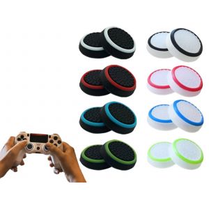 Lot de 16 capuchons de grip pour manettes PS5, PS4, Xbox Switch Pro - Neuf