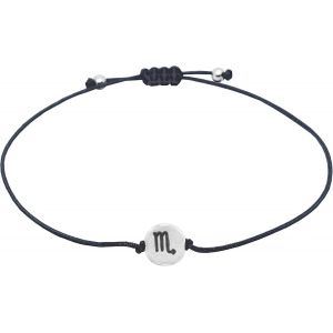Bracelet En Macramé Pour Femme Avec Signe Du Zodiaque - Taille Réglable - Fabriqué À La Main - Avec Emballage Cadeau - Neuf