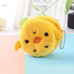 Porte-Monnaie En Peluche Pour Enfants-2pcs Dessin Anim&eacute; Poussin Design Par Chick - Neuf