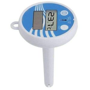 Thermomètre numérique flottant solaire écologique pour une mesure précise de la température de l'eau de la piscine - Neuf
