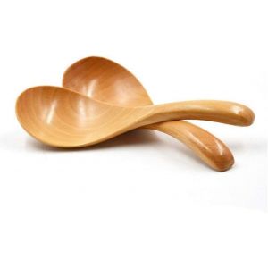 2 pcs Lotus cuillère à riz en bois Cuiseur à riz Cuillère à riz spéciale Cuillère à remuer de cuisine à la maison - Neuf