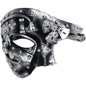 Masque pour homme Masque de mascarade Fant&ocirc;me de l'Op&eacute;ra Demi-masque.[J282] - Neuf