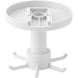 Porte-Ustensiles De Cuisine Avec 6 Crochets,Porte-Ustensiles Sous L'armoire,Crochets De Cuisine Rotatifs &Agrave; 360 &deg;,Support &Agrave; Ustensiles De Cuisine Adh&eacute;sif Gratuit(Style.2 Blanc) - Neuf