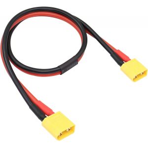 Sjzg-Connecteur Xt60 M&acirc;le &Agrave; Xt60 M&acirc;le Avec 0.5m 12awg Silicon Wire Pour Rc Lipo Battery Fpv Drone - Neuf