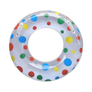 Bouée De Natation Gonflable Vibrante - Flotteur De Piscine Coloré Pour Les Fêtes Sur La Plage Et Les Plaisirs Aquatiques, Durable Et Sûr Pour Tous Les Âges ! - Neuf