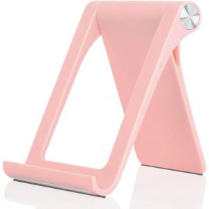 Multi-Angle Adjustable Phone Holder For Iphone 16 15 14 13 12 11 Pro Max Xs Xr 8 Plus 6 7 Samsung Galaxy S22 S21 S20 S7 Edge S6 Android Smartphone (Pink) - Neuf