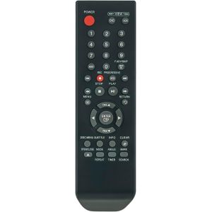 00051B AK59-00051B Nouvelle télécommande de Remplacement adaptée fit for Samsung DVD VCR Combo Player DVD-V6700 DVD-V6700/VCR DVD-V6700/DVD - Neuf
