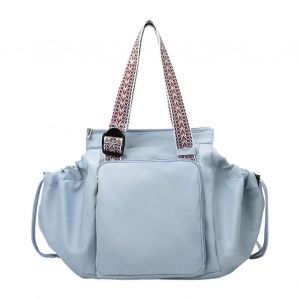 Berceau De Sac De Grande Capacit&eacute; De D&eacute;placement De Stockage De Yoga Organisateur De Sac De Sport Avec De Multiples Compartiments En Beige Pour Femmes - Neuf