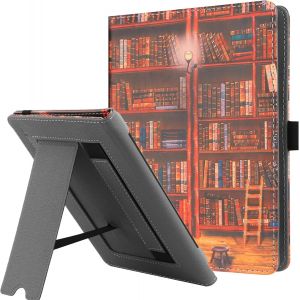 GUOP-Stand Étui Universel Pour Tout Le 6-7 Pouces Ereaders,Folio Stand Coque Housse Avec Dragonne Compatible Avec Kindle Paperwhite 6.8""/Paperwhite 7""/Kobo/Tolino/Pocketbook/Sony Ereader-Lby - Neuf