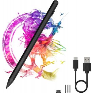 Stylet Surface Pro 11 Con&ccedil;u pour Windows 11 Copilot+ PC, Surface Pro Pen pour Surface Pro 11/10/9/8/X/7/7 plus/6/5/4/3, Surface Book/Laptop/Go/Studio, 4096 Sensibilit&eacute; &agrave; la Pression - Neuf