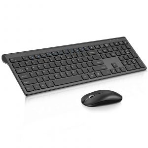 Ensemble clavier et souris sans fil réglables de taille standard pour ordinateur portable - Neuf