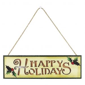 Joyeux No&euml;l panneau en Bois avec de la Lumi&egrave;re LED de Plaque Suspendue Affichette de Porte de D&eacute;coration de - Neuf