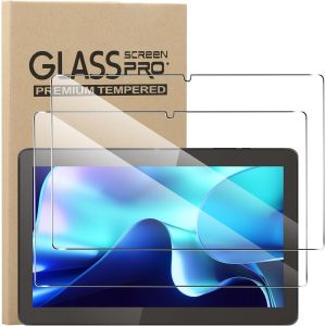 KALANKA-[2 Pi&egrave;ces Verre Tremp&eacute; pour Logicom tab 134 (10.1 Pouces), [Anti-Rayures] [9H Duret&eacute;] Film Protecteur, [Haute d&eacute;finition] Transparente Film de Protection &Eacute;cran pour Logicom tab 134 - Neuf