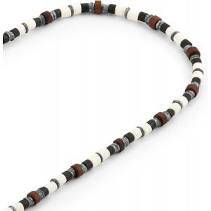 Trahoo-Collier En Perles De Style Surfeur Australien Pour Homme, Pour Petit Ami, Copain, De Vacances, Festival, Beach Party, Voyage Fête Week-End Clubbing 46cm/ 53cm/ 62cm / 74cm - Neuf