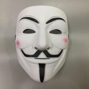 Hacker Masques V Pour Vendetta Anonymous Halloween Costume De Cosplay Partie Des Accessoires - Neuf
