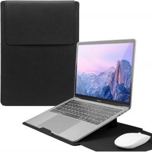 acdsgd-13-14 Pouces Housses Ordinateur Portable Sacoche avec Fonction Stand, Housse L&eacute;g&egrave;re en Cuir pour Ordinateur Portable, Sac &eacute;tanche pour Ordinateur Portable Compatible avec MacBook - Neuf