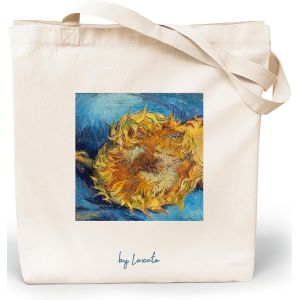 ERSHI-Tote Bag Femme - Sac Cabas Femme Original - Tote Bag Coton 100% Grand Tote Bag 35 x 42 x 8 cm - Sac Fourre Tout Femme en Toi[2 - Neuf