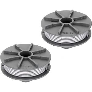 05307-20 Lot de 2 bobines de rechange pour débroussailleuse Art 8846 8847 1,65 mm 6,1 m - Neuf