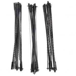 36pcs lames de scie &agrave; chantourner 127mm acier au carbone lames de scie &agrave; chantourner avec goupille transversale 15/18/24 dents fi standard - Neuf