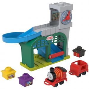 Fisher-Price Thomas Le Petit Train - Thomas Et Ses Amis - Ma Premi&egrave;re Gare Des Quatre-Vents - Neuf