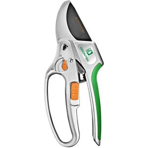 Ulteronixshop-S&eacute;cateur de Jardin Professionnel &agrave; Cr&eacute;maill&egrave;re. Cisaille Coupe Branches &agrave; Cliquet Manuel et Automatique - Neuf