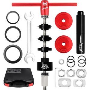 Subzonal-Kit Inf&eacute;rieur De V&eacute;lo,Outil De Presse Pour Direction V&eacute;lo,Extracteur Roulement Velo,Outil De Pressage Professionnel Pour Bb73 Bb86 Bb30 Bb91 Bb92 Pf30 - Neuf