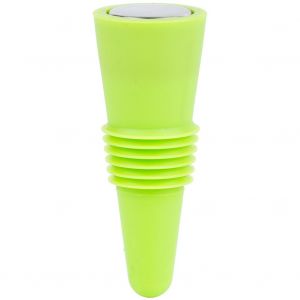 Hjlian Bouchon De Bouteille De Vin En Silicone Reutilisable (Vert) - Neuf