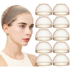 Casquettes De Perruque Hd,Paquet De 20 Casquettes De Perruque,Capuchons De Perruque Ultra Minces Pour Femmes - Neuf
