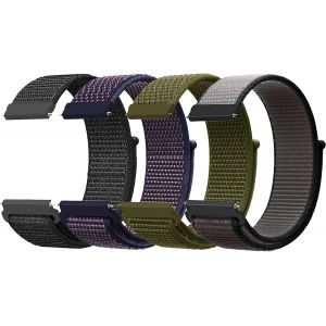 Kal-Bracelet De Montre &Eacute;lastique De Rechange De 22 Mm - Pour Homme Et Femme - Bracelet De Rechange R&eacute;glable Et Respirant - Neuf