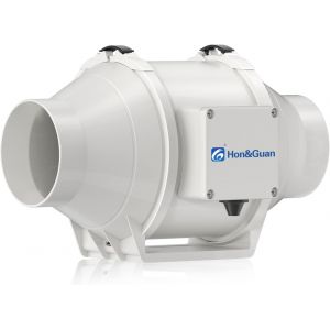 Ventilateur D'Extracteur D'Air De Conduit Silencieux, 100Mm Ventilateur De Conduit Pour Salle De Bain, Hy Oponie, Bureau, Hôtel[VEN750882] - Neuf