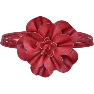 Tianyi-Ceinture Pour Femme En Cuir Synthétique - Style Bohème - Ceinture Tressée - Ceinture Étroite Pour Robe - Neuf
