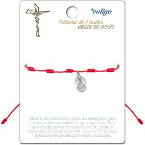 Eryi-Bracelet 7 N?Uds Rouges Avec Sainte Ou Vierge En Acier Inoxydable - Amulettes De La Chance Et Protection - Bracelet Mauvais ?Il Pour Les Couples Et L'amitié - Bijoux Réglable En Fil Rouge - Neuf