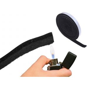 Ruban d'&eacute;tanch&eacute;it&eacute; pour barbecue fumoir haute temp&eacute;rature, 230 cm x 1,3 cm x 0,3 cm - Neuf