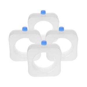 Lot De 4 Packs De Glace R&eacute;utilisables Pour Glaci&egrave;res Et Climatiseurs - Refroidissement Rapide, Durable, Facile &Agrave; Utiliser, Parfait Pour La Maison Et Les D&eacute;placements ! - Neuf