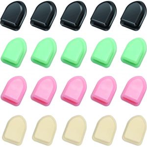 Lot De 20 Crochets Adhésifs Invisibles crochet autocollant adhesif,petit crochet adhesif mural Crochets Autocollants Noirs,Crochets Noirs Pour Serviettes,Crochets À Vêtements Autocollants - Neuf