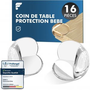 Coin De Table Protection Bebe,16 Pcs Rond Protection Coin De Table B&eacute;b&eacute;,Protege Coin De Table Bebe Pour Meuble,Bureau,Maison,&Eacute;cole,Avec Une Forte Adh&eacute;rence - Neuf