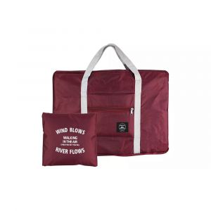Sac de voyage pliable - Rouge, grande capacit&eacute;, tissu Oxford, design compact, id&eacute;al pour les voyages et les activit&eacute;s de plein air - Neuf