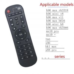 Télécommande universelle pour X96 X96mini X96W Android TV Box, contrôleur IR pour décodeur X96Q NEXBOX A95X Android 7.1 TV Box-For h96 HK1 Series - Neuf