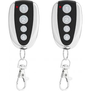 Paquet de 2 t&eacute;l&eacute;commandes 433,92 MHz pour ouvre-porte de garage,compatible avec Sommer 4026 TX03-868-2 | &Eacute;t&eacute; 4 - Neuf