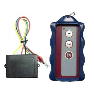 Kit De T&eacute;l&eacute;commande De Treuil Sans Fil 12v Avec &Eacute;metteur Manuel Pour Voiture De Camion Suv, 98 Pieds - Neuf