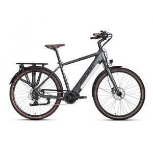V&eacute;lo &Eacute;lectrique Henry Jobobike Moteur Bafang 65nm 14ah 110km 36v 13ah 250w Gris - Neuf