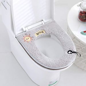 Coussin De Si&egrave;ge De Toilette Universel Doux Et Chaud Avec Suspension - Neuf