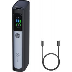 XDIGI Batterie Externe 20000mAh 130W Power Bank USB C, Charge Rapide Batterie Portable de 3 Ports, Compatible avec iPhone16/15/14 Pro, MacBook Pro Air, Dell, Samsung Galaxy S24 S23 - Neuf