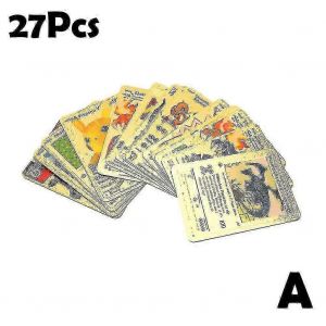 Cartes Pokemon Metal Or Argent Cartes Pokemon Version Anglaise Dresseur Pikachu - Neuf