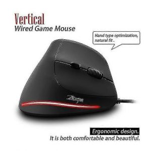 T-20 Souris Filaire Souris Verticale Ergonomique Rechargeable-Bon - Neuf